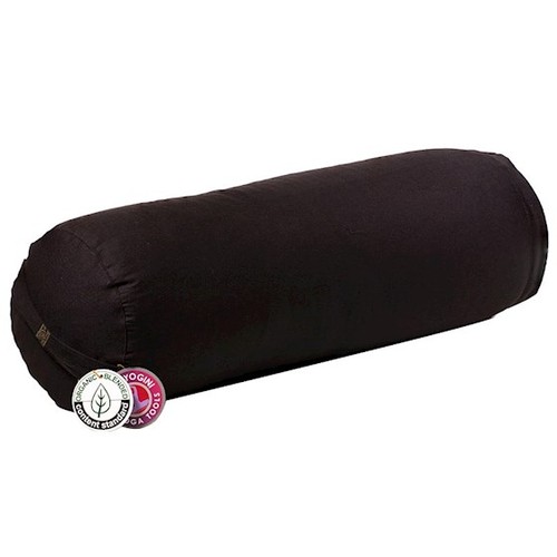 Bolster yoga nero - yoga,
