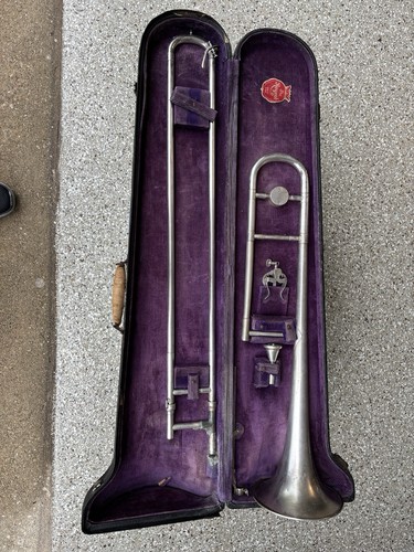 1936 regent silver trombone - 1936,