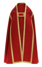 Piviale Romano Rosso con stola