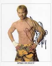 Spike Dudley foto 8x10 firmata autografata TNA ECW WWE COA