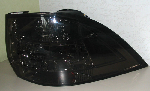 Fanale posteriore nero