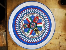 OFFERTA A TEMPO!!!! Piatto Commemorativo Mondiali ITALIA 90 By Giorgio Mattioli 