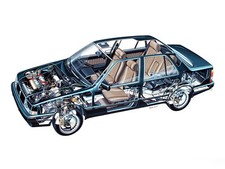 FIAT LANCIA THEMA  poster