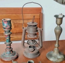 LOTTO DI 3: LANTERNA ANTICA E