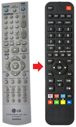 Telecomando adatto per - , lg