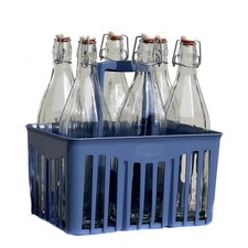 SET 6 PZ BOTTIGLIE VETRO 1