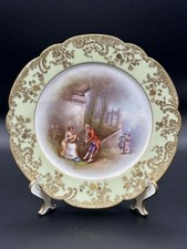 Antique French Hand Painted