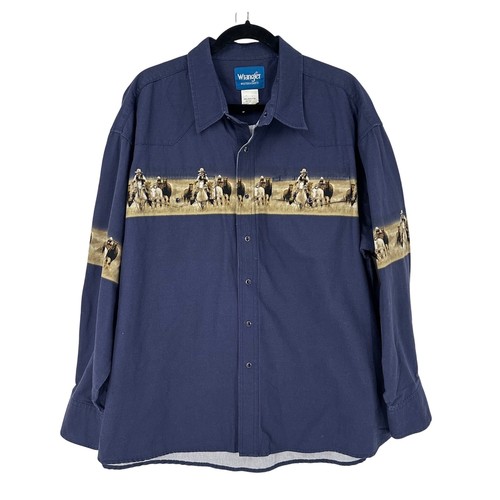 Camicia wrangler western pearl - wrangler,