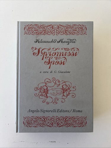Alessandro manzoni promessi - i,