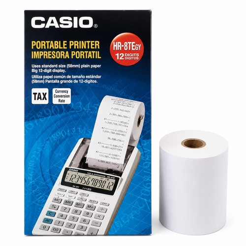 Casio 8tegy calcolatrice - hr-8tegy,