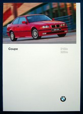 Brochure depliant 1997 BMW 318is / 328is Coupè (USA)
