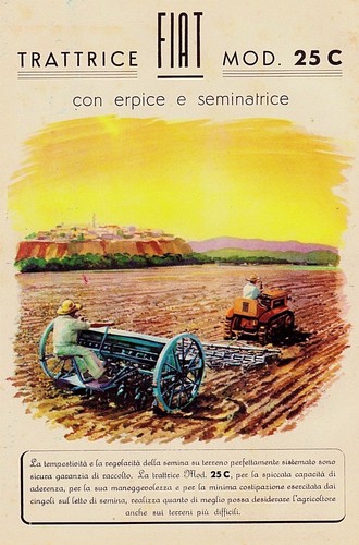 Pubblicita 1951 trattore - 1951,