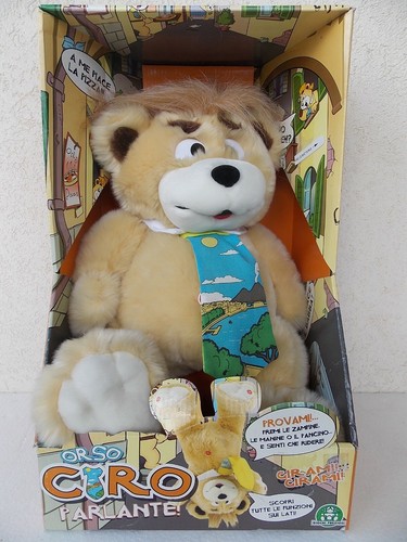 Orso ciro parlante italiano - parlante,