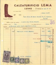 Fattura int. CALZATURIFICIO