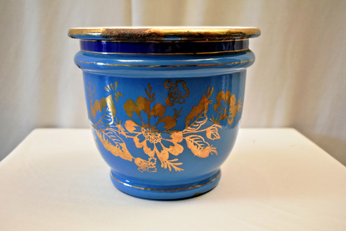 Vintage vaso metallo - vintage, in