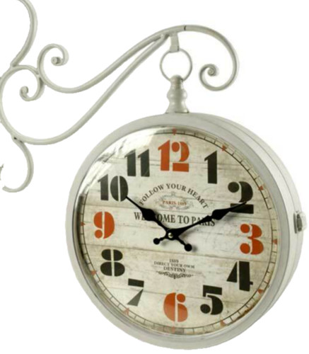 Orologio parete doppio - orologio,