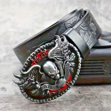 🏍️ Cintura Punk in Pelle