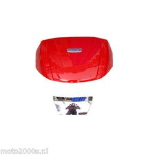 COVER ROSSO SHINE BAULETTO CITY 35LT ORIGINALE SCARABEO LIGHT 250 400 CM220815