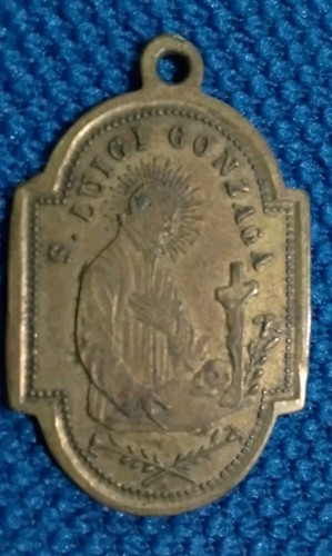 Medaglia san luigi gonzaga - medaglia, "