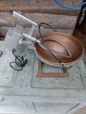 PAlOLO POLENTA ELETTRICO 25 cm - Paiolo con girapolenta elettrico - Rame