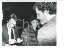 1985 ca COSTUME ITALIA Edwige FENECH Luca CORDERO DI MONTEZEMOLO - Foto 24x18 cm