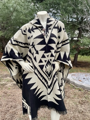 Poncho lana alpaca - in,