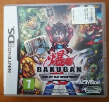 BAKUGAN RISE OF THE RESISTANCE - NINTENDO DS - SENZA LIBRETTO - PERFETTO 