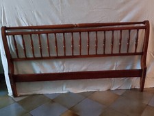 testata letto in legno colore noce