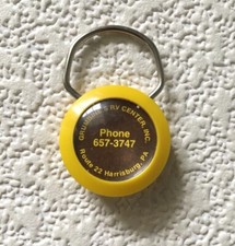 Portachiavi Vintage GRUMBINE’S RV CENTER Portachiavi Rivenditore Camper Harrisburg Pa.