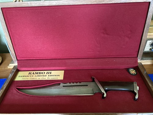 Rambo iii damascus - rambo, limited