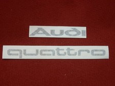 SCRITTE ADESIVE "AUDI QUATTRO"