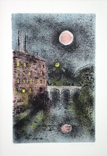 Franco rognoni litografia cm - litografia,