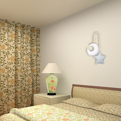 Decorazione parete cameretta - decorazione,
