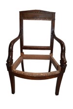 elegante poltrona Impero epoca