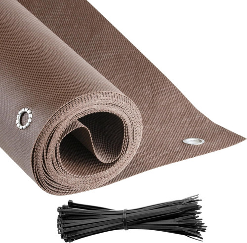 Marrone telo frangivista - marrone,