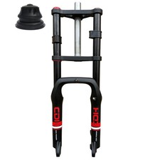 Forcella sospensione pneumatica 20*4.0" fat bike forcella e cuffia per telaio conico 44-55mm