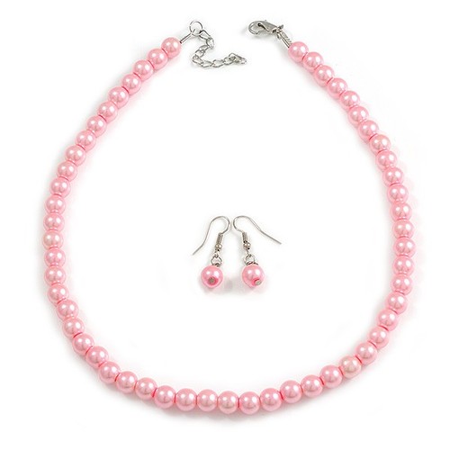 Set collana orecchini goccia - set,
