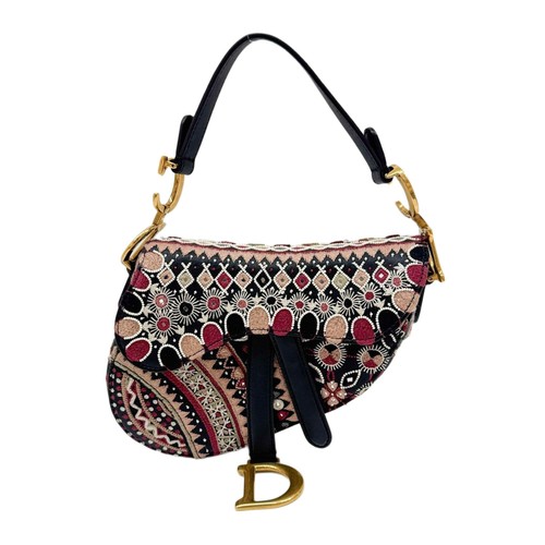 Dior mini saddle - mini, embroidered