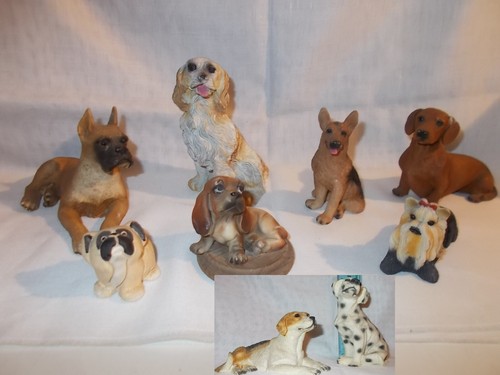 Lotto statuine cani cane - lotto,