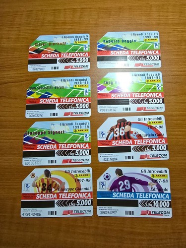 Schede telefoniche dei panini