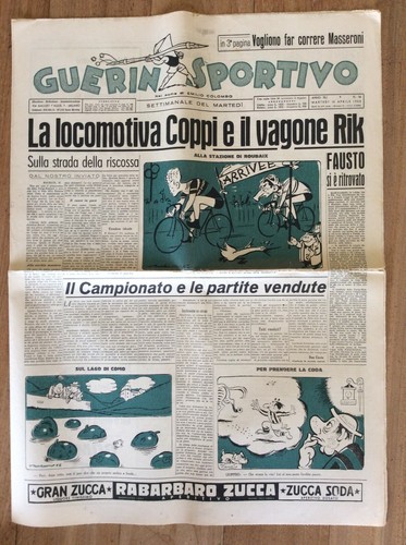 Ciclismo 1952 coppi - 1952, van