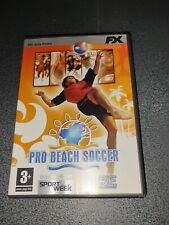 PC CD-ROM  PRO BEACH SOCCER  3+ DISCO OTTIMO CON ISTRUZIONI