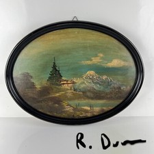 Quadro dipinto olio su tavola