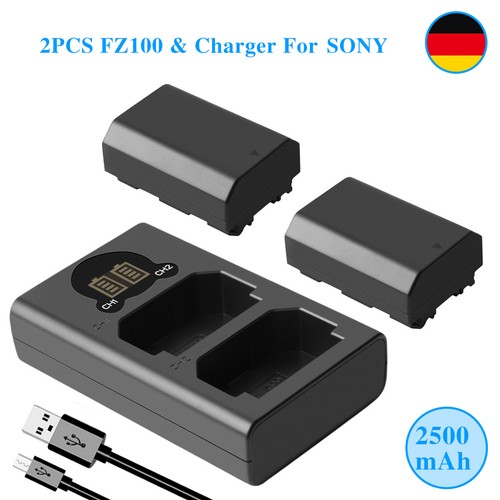 Fz100 batteria - np-fz100, +