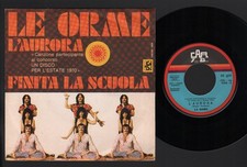 7" ORME L'AURORA / FINITA LA SCUOLA DISCO PER L'ESTATE 1970 MOGOL OSCAR PRUDENTE
