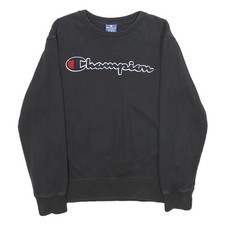 CHAMPION Felpa Uomo Nera