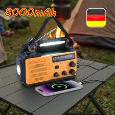 Radio solare 8000 mAh radio a