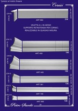 veletta in gesso supporto