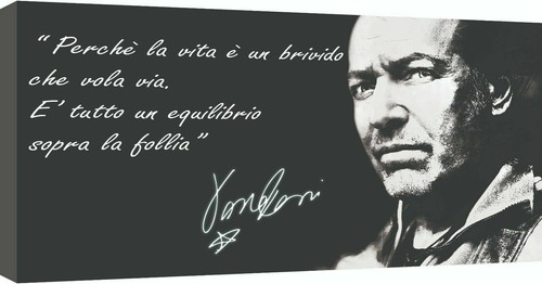 Quadro 100x50cm vasco - vasco, rossi