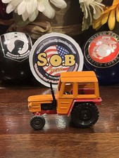 Trattore agricolo CORGI JUNIORS Zetor 5511 1:64 arancione pressofuso USATO EX condizioni